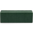 Ver mais imagens de Kit Cabeceira Cama Box Queen 160cm com Calçadeira Roma W01 Couríssimo Verde - Lyam