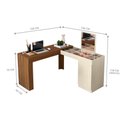 Ver imagem 3 de Gabinete Toucador Caelum Freijo Off White