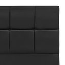 Ver imagem 4 de Cabeceira Roma para Cama Box Solteiro 90 cm Corino Preto - D’Rossi