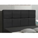 Ver imagem 2 de Cabeceira Roma para Cama Box Solteiro 90 cm Corino Preto - D’Rossi