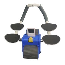 Rolo Abdominal Exercicio Roda Musculaçao Abdomen Prancha Ombro Braço Treino Academia Atividade Fisic - 10