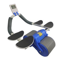 Rolo Abdominal Exercicio Roda Musculaçao Abdomen Prancha Ombro Braço Treino Academia Atividade Fisic - 4