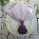 Ver imagem 2 de Guardanapo Sweet | Casa Listras Lilas Pack com 02