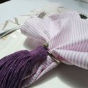 Ver imagem 3 de Guardanapo Sweet | Casa Listras Lilas Pack com 02