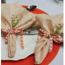 Ver imagem 5 de Guardanapo Sweet | Casa Listras Salmão Pack com 02