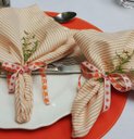 Ver imagem 5 de Guardanapo Sweet | Casa Listras Salmão Pack com 02