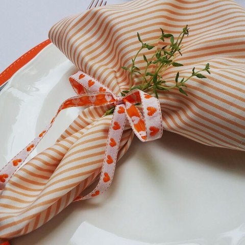 Guardanapo Sweet | Casa Listras Salmão Pack com 02