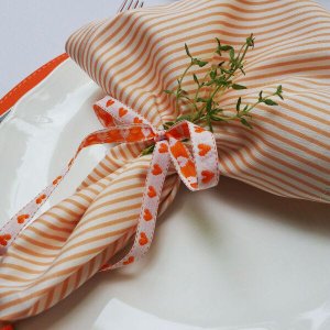 Guardanapo Sweet | Casa Listras Salmão Pack com 02