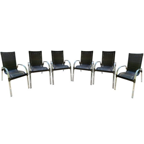 6 Cadeiras Colômbia para área gourmet, varanda, piscina, sacada, Área externa, Edícula, Jardim 85 - 1
