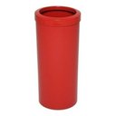 Ver imagem 5 de Lixeira Plástica 22 Litros Com Aro:Vermelho/Vermelho