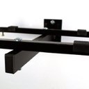Ver imagem 7 de Suporte de Parede Preto P/ Forno Microondas Universal Ajustável P/ Todas Marcas e Modelos até 35kg