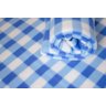 Cobertor Polar Soft Cobertores Parahyba Infantil Xadrez Azul Claro - 1