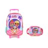 Mochila De Carrinho E Lancheira Kit Infantil Da Lol Surprise - 1
