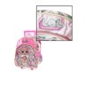 Mochila Carrinho C Alça+ Lancheira Lol Surprise Rosa Glitter - 6