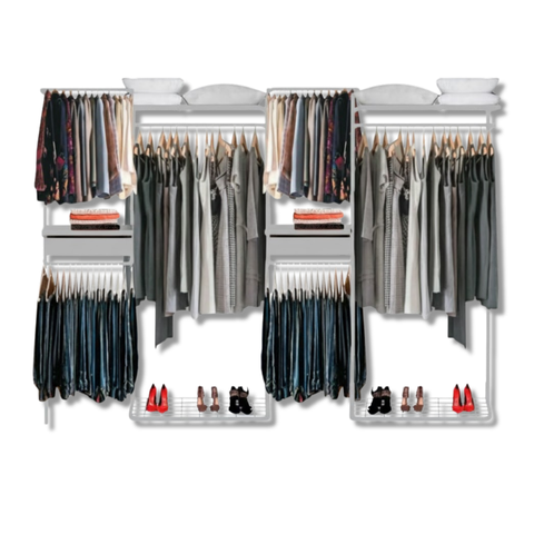 Closet Aramado - Linear Clr373 Gav Corcor, Tamanhocor:branco;tamanho:3,10