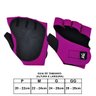 Luva de Musculação Kanxa Compacta Neopreme Para Academia 1278 Rosa - G - Rosa - 4