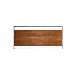 Cabeceira de Cama Mdf Cb-04 Preto Fosco Madeira Escura - 1 Cabeceira de Cama Mdf Cb-04 Preto Fosco Madeira Escura - 1