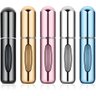 Kit 5 Pcs Frasquinho Frasco Amostra Perfume Viagem Spray Mini Refil Bolso Bolsa Decant Borrifador Nã - 1