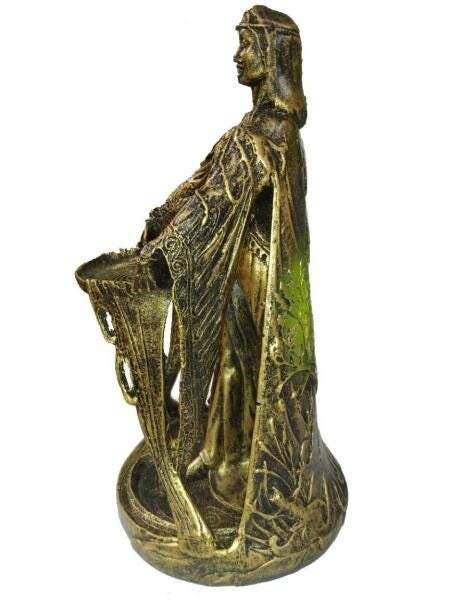 Estatua Da Deusa Danu Wicca Da Criação E Fertilidade - 5