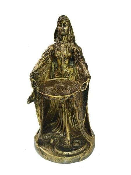 Estatua Da Deusa Danu Wicca Da Criação E Fertilidade - 1