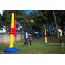 Kit Vôlei Portátil com Rede Ajustável de Plástico para Quadra e Praia Freso - 3