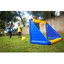 Ver imagem 4 de Mini Gol de Futebol 2 Traves Infantil de Plástico Resistente com Bola Freso