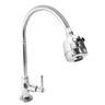 Torneira Cozinha Bancada Gourmet Ducha Cromado C-72:Prateado - 2