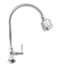 Ver imagem 3 de Torneira Cozinha Bancada Gourmet Ducha Cromado C-72:Prateado