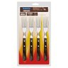 Conjunto de Garfos Jumbo para Churrasco em Aço Inox com Cabo Castanho Polywood 4 Peças - 2
