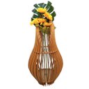 Ver imagem 1 de Vaso de Chão Decorativo Grande Andromeda Mdf:mdf Cru/85x30cm