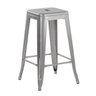 Banqueta Iron Tolix - 66 cm - Industrial - Prata - Alumínio - 1