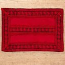Ver imagem 1 de Lugar Americano Avulso Retangular 35x50cm Natal 1635 - Rafimex Vermelho
