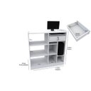 Ver imagem 2 de Balcão Caixa Vitrine M4 Fechado Computador Atendimento