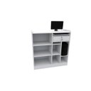 Ver imagem 1 de Balcão Caixa Vitrine M4 Fechado Computador Atendimento