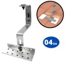 Ver imagem 2 de Estrutura Suporte Fixador Placa Painel Solar Alumínio e Inox Para Telha Cerâmica e Cimento | Perfil