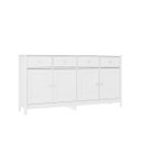 Ver imagem 2 de Aparador Buffet Ditália 4 Portas 4 Gavetas R-626 Branco
