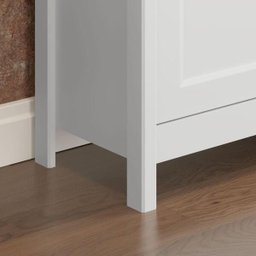 Aparador Buffet Ditália 4 Portas 4 Gavetas R-626 Branco - 9