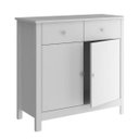 Ver imagem 6 de Aparador Buffet Ditália 2 Portas 2 Gavetas R-603 Branco