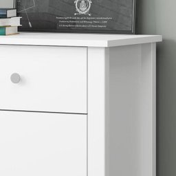 Aparador Buffet Ditália 2 Portas 2 Gavetas R-603 Branco - 9 Aparador Buffet Ditália 2 Portas 2 Gavetas R-603 Branco - 9