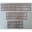 Ver imagem 1 de Placa Cuidado - Geração Distribuída - Padrão Copel com 15Un