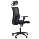 Ver imagem 4 de Cadeira de Escritório Presidente Giratória Ergonômica - Infomóveis Preto