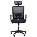 Ver imagem 1 de Cadeira de Escritório Presidente Giratória Ergonômica - Infomóveis Preto