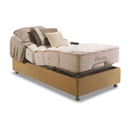 Cama Box Casal Herval Colchão Herval Pocket Ajustable Mh1430 + Regulável 202x203 - 3