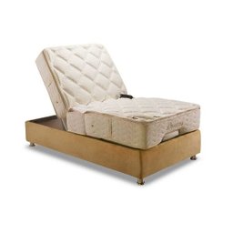 Cama Box Casal Herval Colchão Herval Pocket Ajustable Mh1430 + Regulável 202x203 - 2