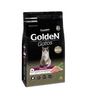 RAÇÃO GOLDEN GATOS CASTRADOS FRANGO 3 KG