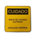 Ver imagem 1 de Placa Cuidado - Geração Própria - Padrão Cpfl Tam 13x13 Ca 50Un