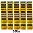 Ver imagem 2 de Placa Cuidado - Geração Própria - Padrão Cpfl Tam 13x13 Ca 50Un