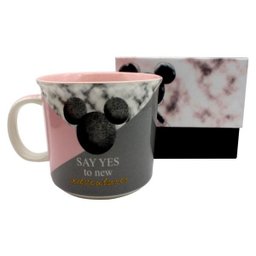 Caneca Mickey Mouse Mármore 350 ml - 1