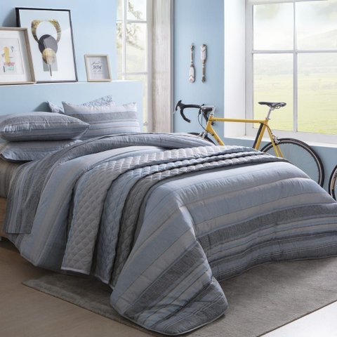 Jogo de Cama Queen Duplo 4 Peças Sultan Realce Premium Breno