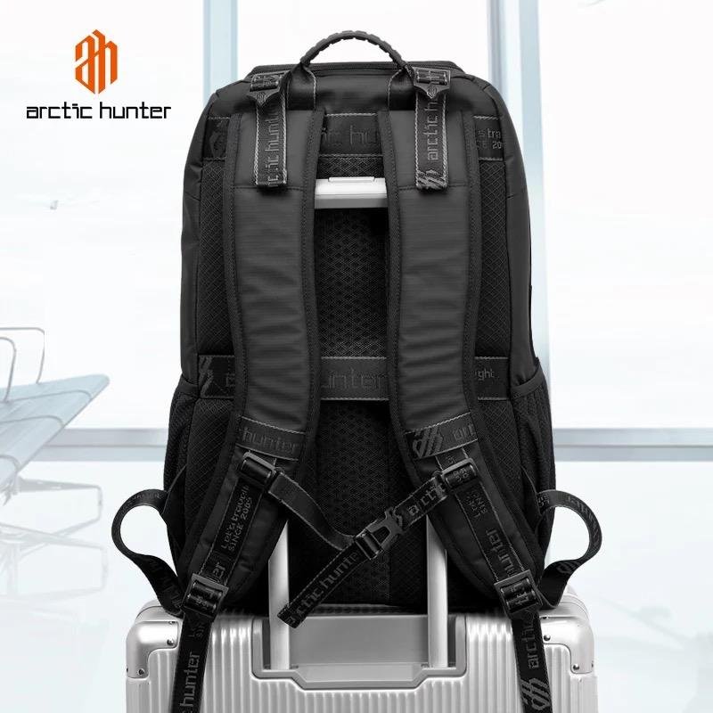 Mochila Masculina Feminina Luxo Notebook Reforçada Impermeável Negócios Viagem Arctic Hunter B00461 - 5